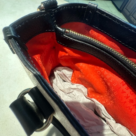 Kate Spade Cedar Street Colorblock Hayden CrossbodySatchel - Ivory/Cream & Black - Picture 12 of 13